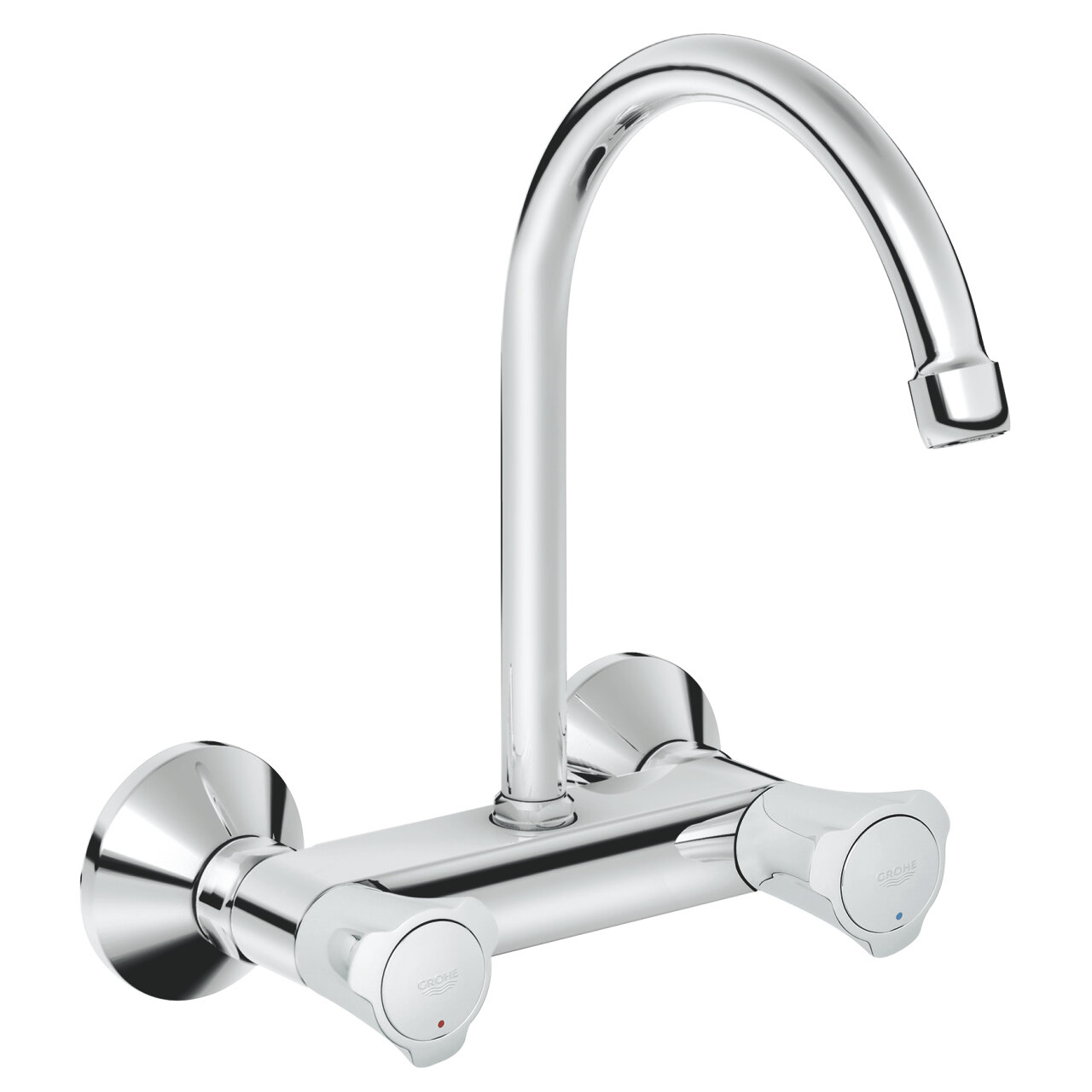 Смеситель для кухни Grohe Costa L двухвентильный, настенный, хром 31191001