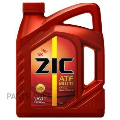 ZIC 162665 ZIC ATF Multi LF (4L)_ .! \ Mazda,Toyota,Audi/VW,ZF 6 Speed,BMW,MB,ATF SP-IV 1