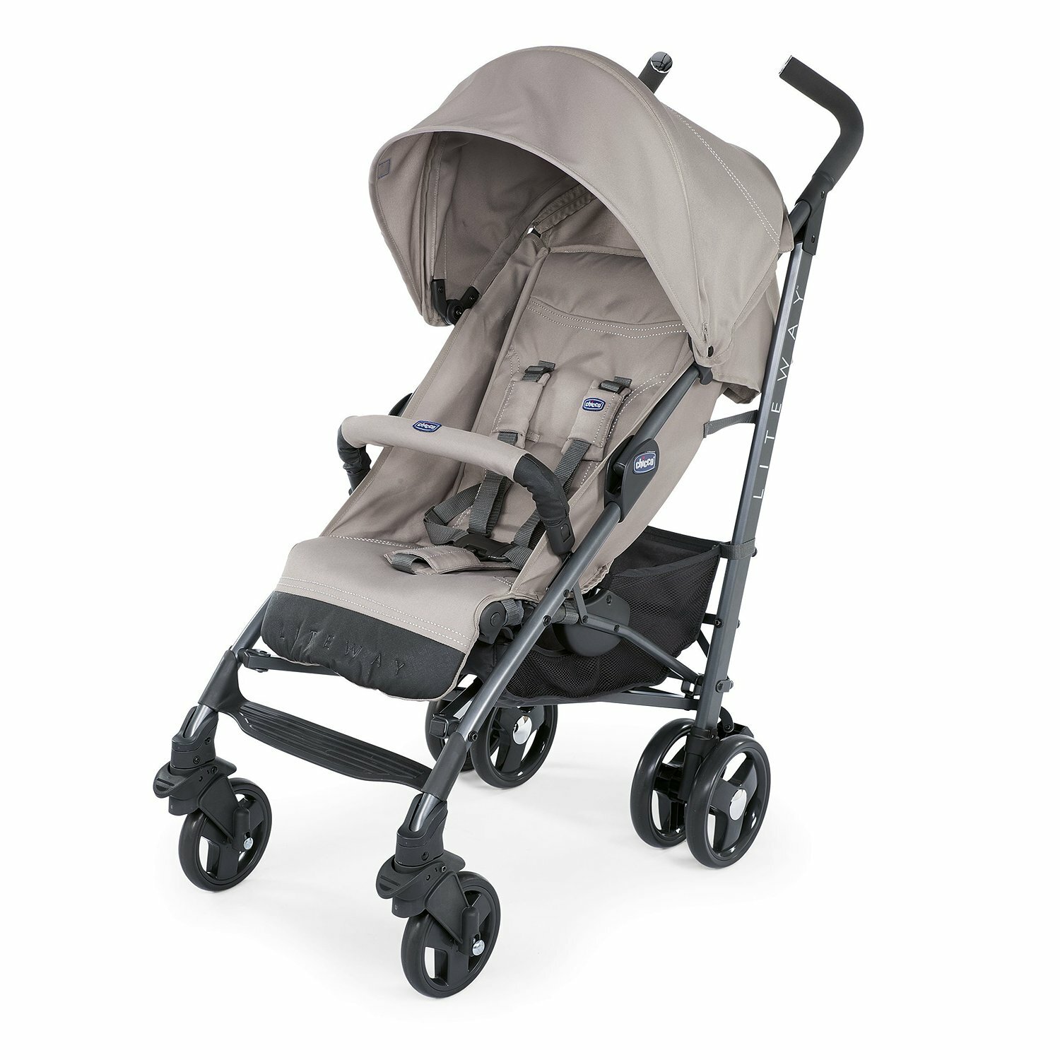 Коляска прогулочная Chicco Lite Way 3 Top BB Dark Beige