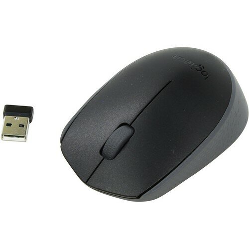 Компьютерные мыши LOGITECH M 171 черный