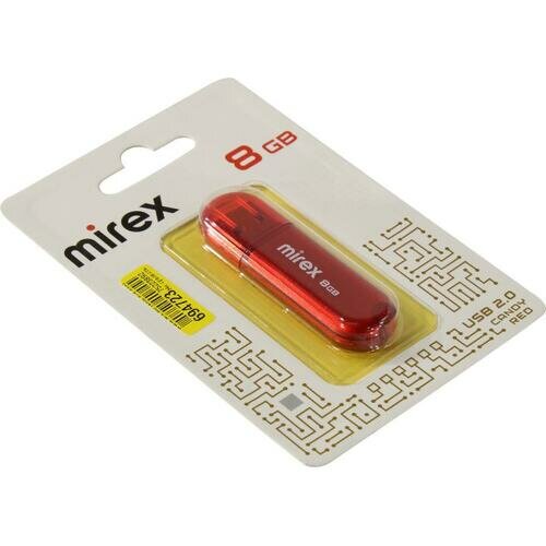 Флешка Mirex Candy Red 8 Гб Red