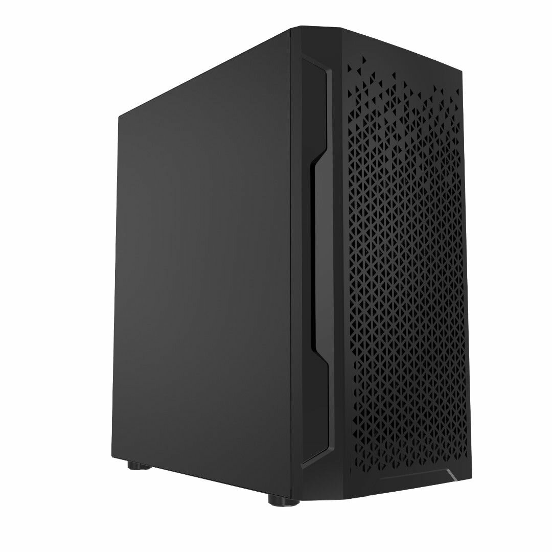 Корпус mATX Powercase Mistral Micro Z2B SI CMIMZB-F2SI черный без БП USB 3.0 2*USB 2.0 audio