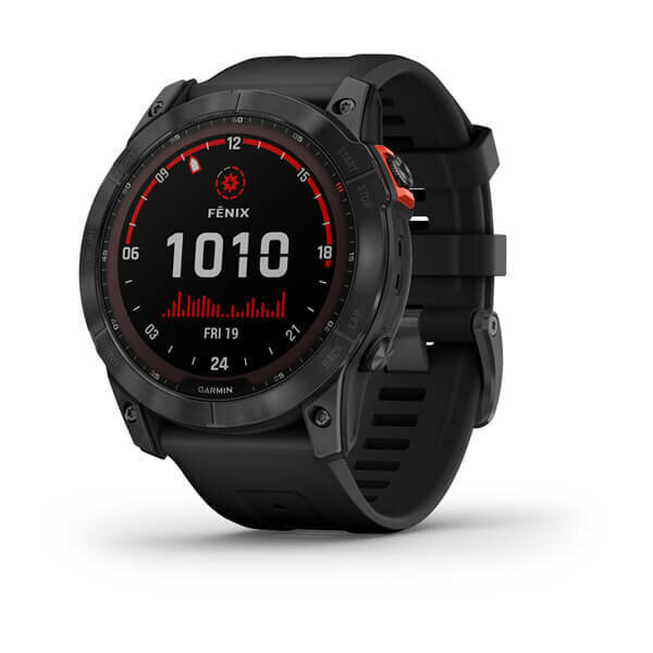 Умные часы Garmin FENIX 7x Solar черные