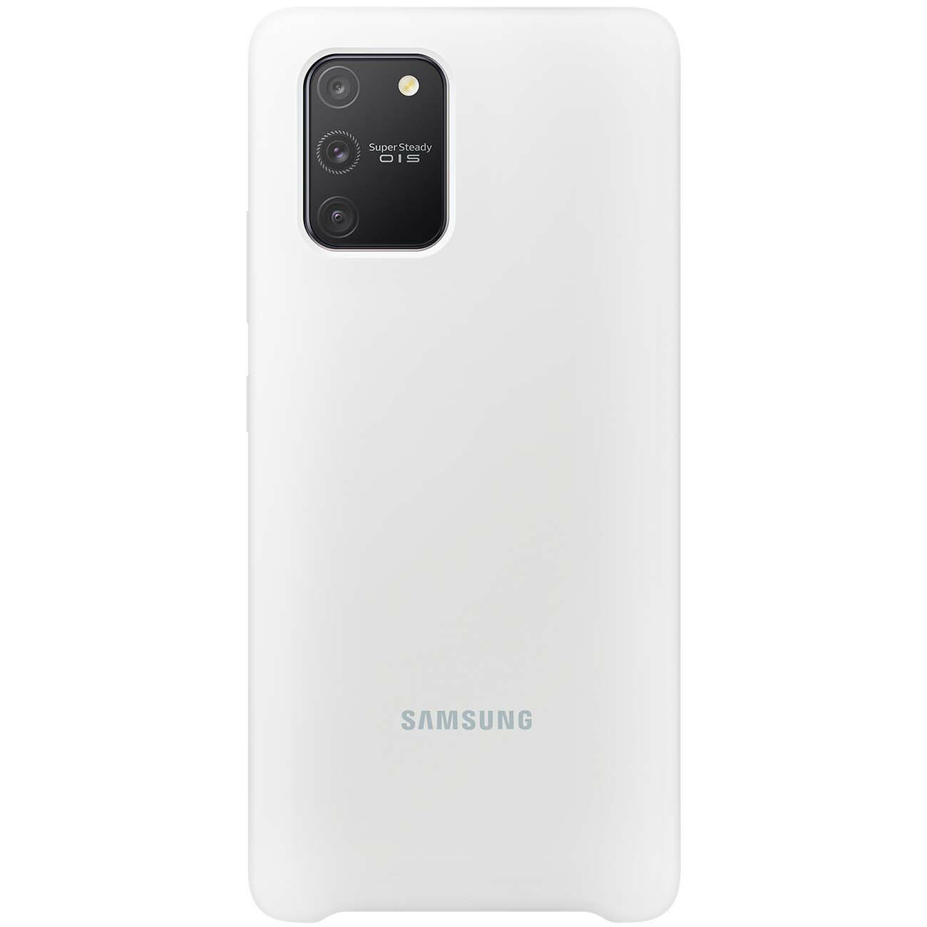 Чехол Samsung Silicone Cover для S10 Lite, White