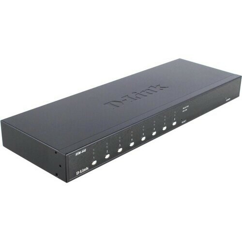 D-Link KVM-440 C2A 8-портовый KVM-переключатель с портами VGA и 4 портами USB