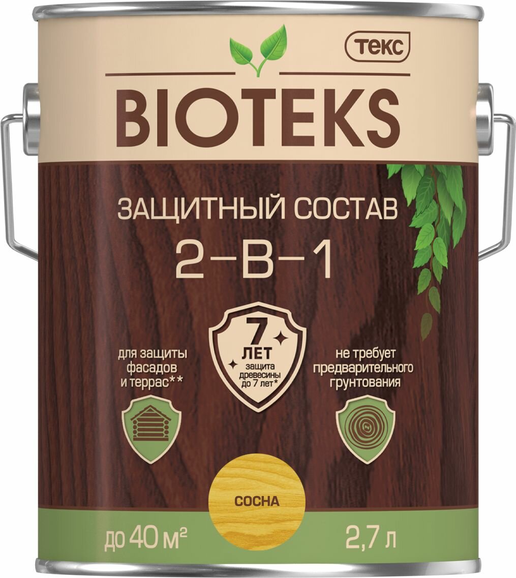 ТЕКС пропитка BIOTEKS 2-в-1