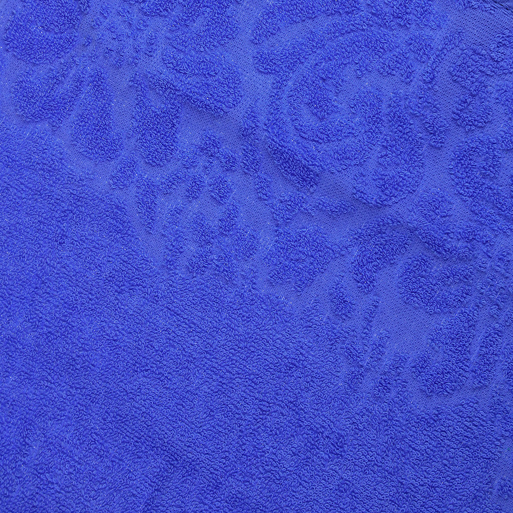 Полотенце махровое "Гармония" 50х90см, гладкокрашенное, 350г/м2, темно-голубой (Россия) - фотография № 4