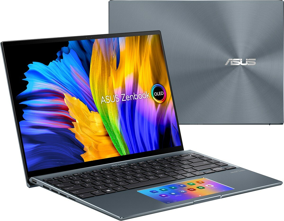 Ультрабук Asus ZENBOOK 14X OLED UX5400Eg-KN281W 90NB0T83-M002K0 (Core i5 2400 MHz (1135G7)/16Gb/1024 Gb SSD/14"/2880x1800/nVidia GeForce MX450 GDDR6)