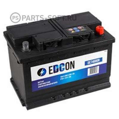 EDCON DC74680R DC74680R_ ! 19.5/17.9  74Ah 680A 278/175/190\