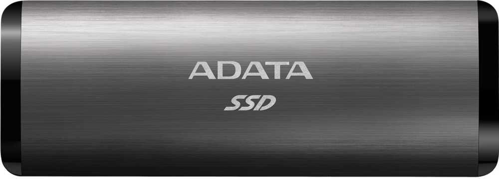 Внешний твердотельный накопитель(SSD) Adata A-Data SE760 Titanium 1Tb ASE760-1TU32G2-CTI