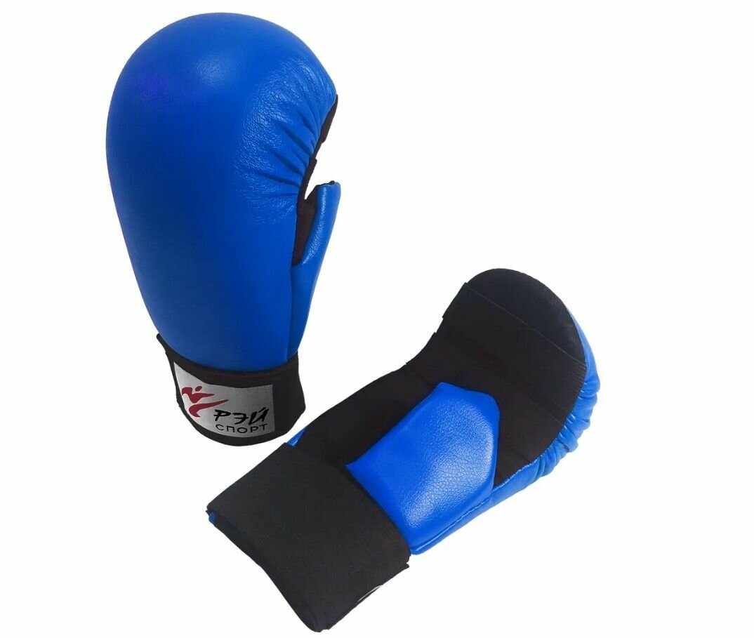 Накладки для каратэ (WKF), искожа, р.S (белый) Б24sИХ