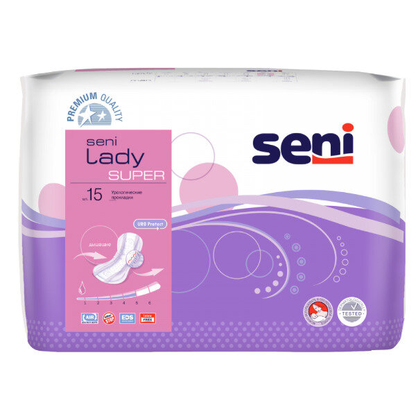 Урологические прокладки Seni Lady Super