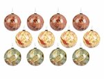Набор ёлочных шаров восточный САД, пластик, 10 см (упаковка 24 шт.), Koopman International APF478550 - изображение