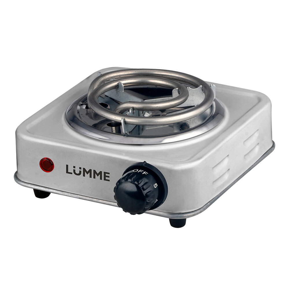 LUMME LU-HP3640A сталь электроплитка - фотография № 1