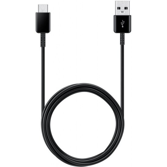 Комплект кабелей Samsung EP-DG930MBRGRU, USB-A - USB-C, 1.5 м, черный (2 штуки)