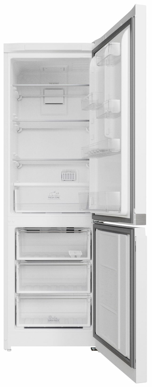 Двухкамерный холодильник Hotpoint HT 5181I W белый - фотография № 2