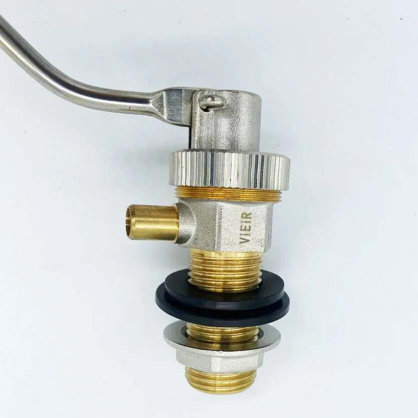 Поплавковый клапан для емкости латунный 1/2" VIEIR VRQ54 - фотография № 4