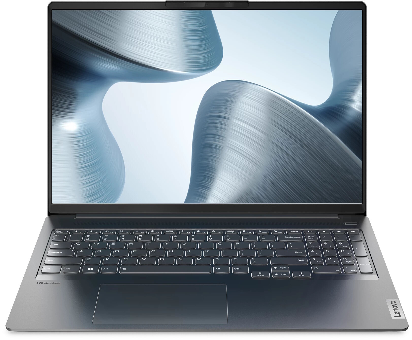 Ноутбук/ Lenovo IdeaPad 5 Pro 16IAH7 16"(2560x1600 IPS)/Intel Core i7 12700H(2.3Ghz)/16384Mb/1024SSDGb/noDVD/Ext:Intel Arc A370M (4096Mb)/Cam/BT/