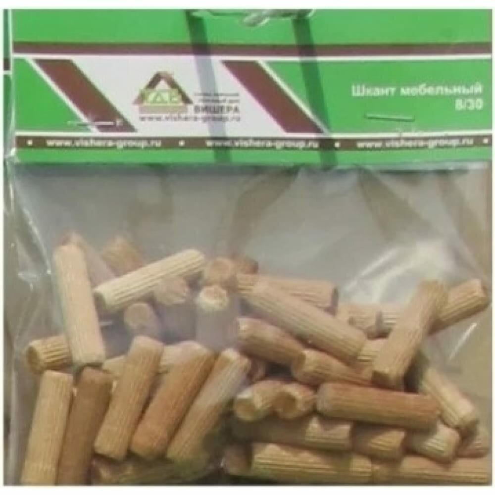 фото Мебельный шкант ТДВ 8х40 мм, 50 шт. 1507010