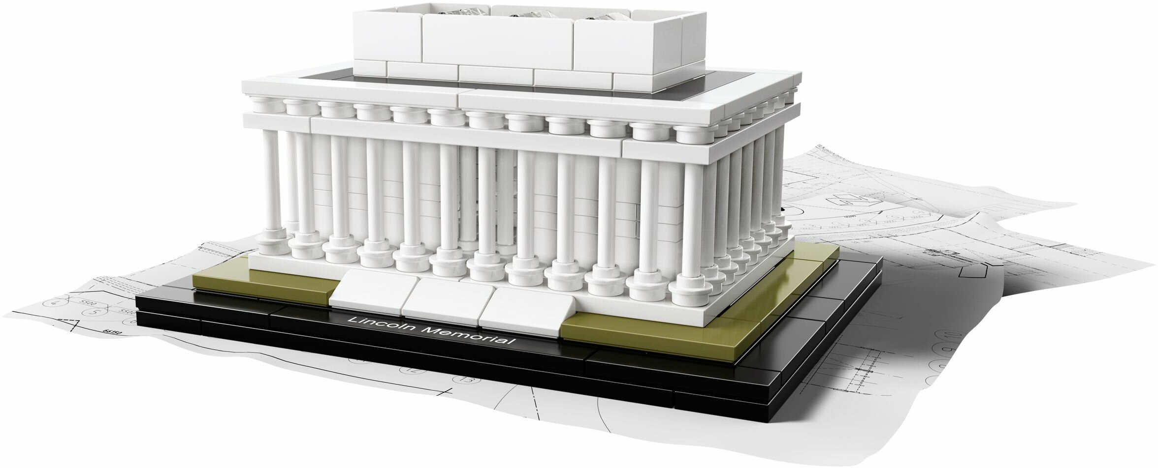 LEGO 21022 Lincoln Memorial - Лего Мемориал Линкольна
