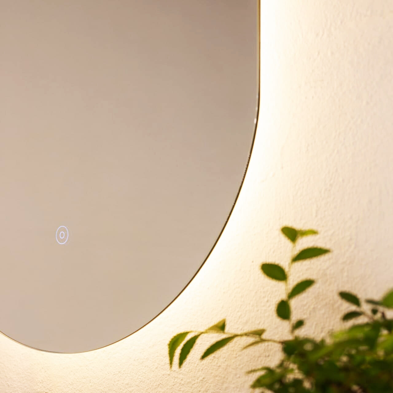 Зеркало с подсветкой капсульной овальной формы для ванной комнаты Alfa Mirrors 4000K - фотография № 3