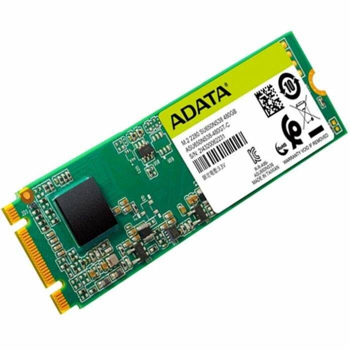 M.2 2280 240GB ADATA SU650 Client SSD [ASU650NS38-240GT-C] SATA 6Gb/s, 550/500, IOPS 80/60K, MTBF 2M, 3D TLC, 140TBW, RTL (772387)