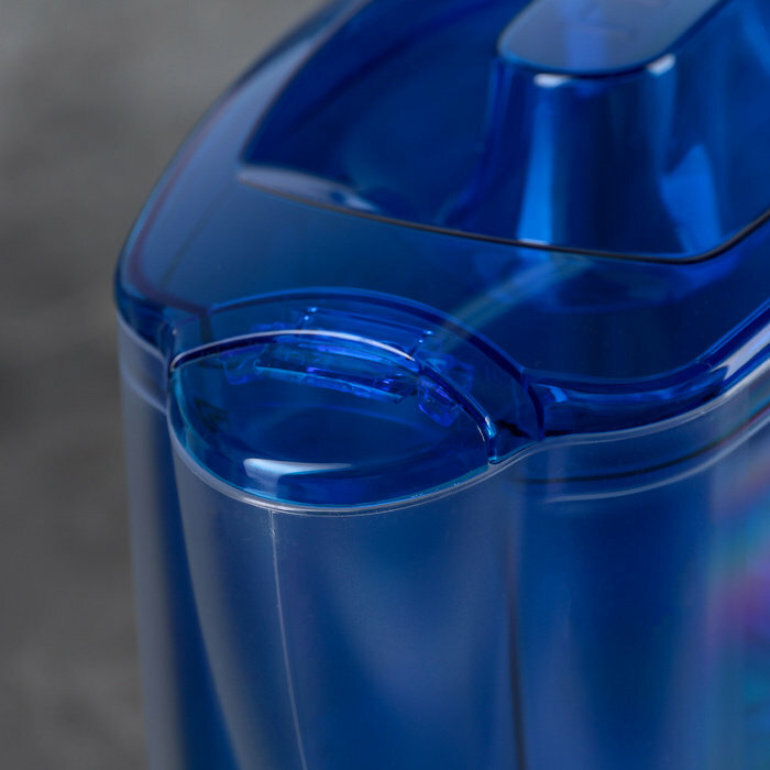 Фильтр-кувшин «Гейзер-Альфа», 2,5 л, цвет синий (комплект из 2 шт) - фотография № 2