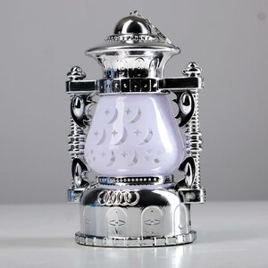 Фонарь кемпинговый "Керосинка", 3 шт ААА, 2 режима, серебристый (1 шт.) <span>тип: фонарь, тип фонаря: кемпинговый, источник света: светодиоды</span>
