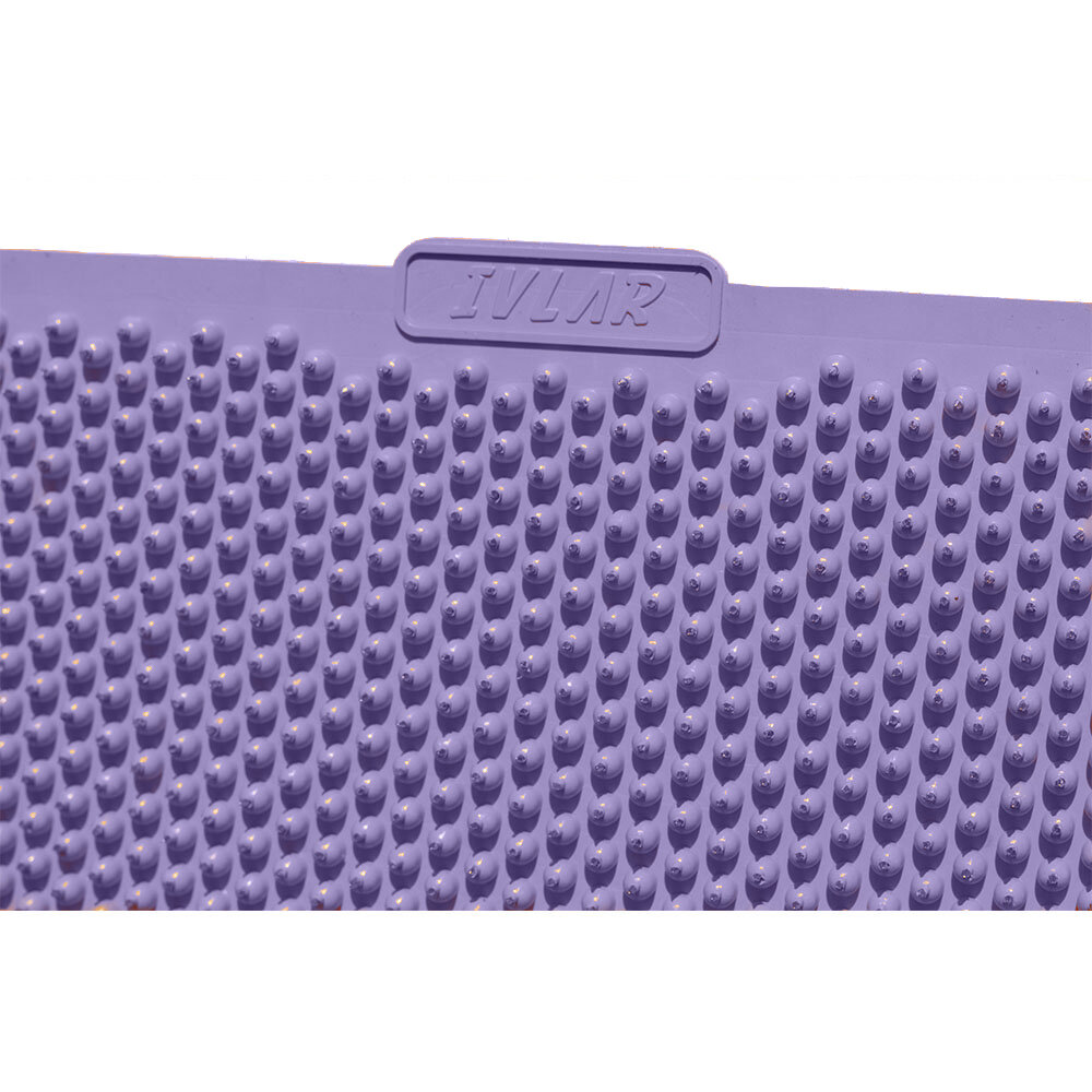 Аппликатор Кузнецова с металлическими иглами ивлар максимус, размер 570х300 мм, цвет фиолетовый, шаг игл 7.2 мм - фотография № 2