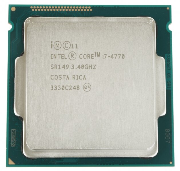 Процессор i7-4770 Intel 3400Mhz