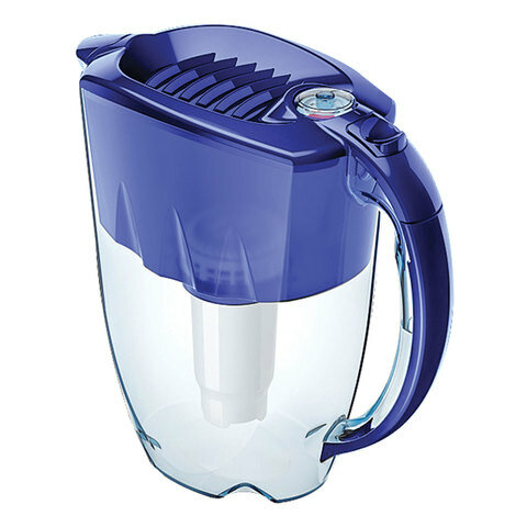 Кувшин-фильтр для очистки воды АКВАФОР "Престиж А5", 2.8 л, со сменной кассетой, синий, И11150 - фотография № 2