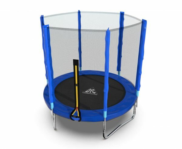 Батут с внешней сеткой DFC Trampoline Fitness 6FT-TR-B