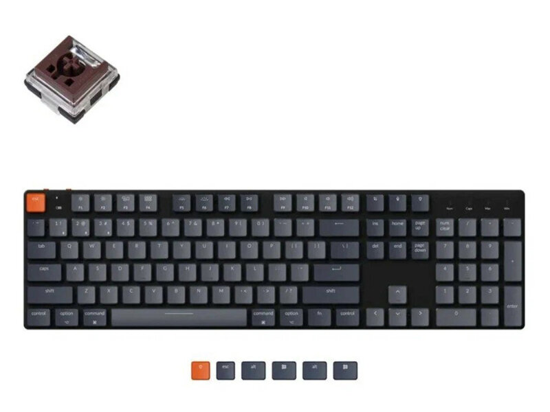 Клавиатура Keychron K5SE Full Size RGB Brown Switch K5SE-E3