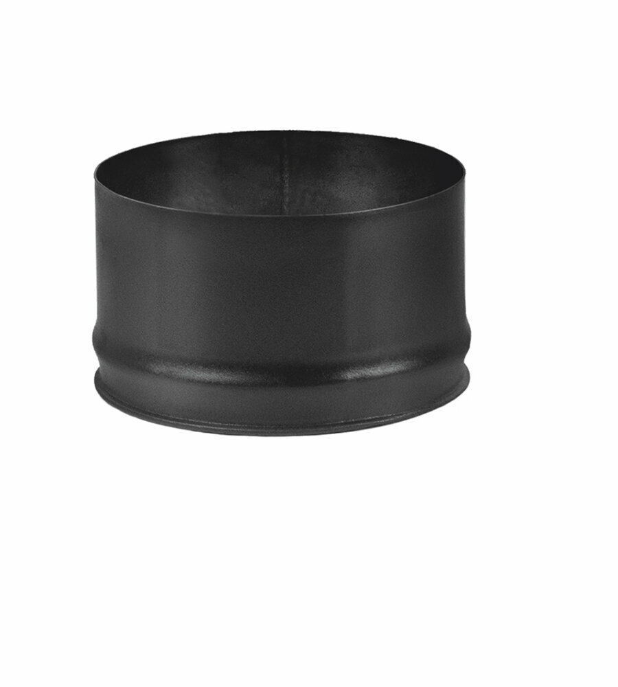 Стакан BLACK (AISI 430/0,5мм) диаметр дымохода: 115 мм