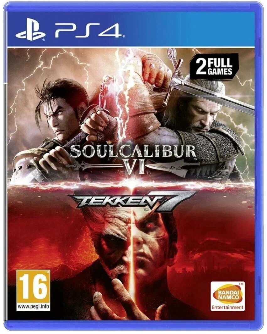 Tekken 7 (с поддержкой PS VR) and SoulCalibur 6 (VI) Double Pack Русская Версия (PS4)