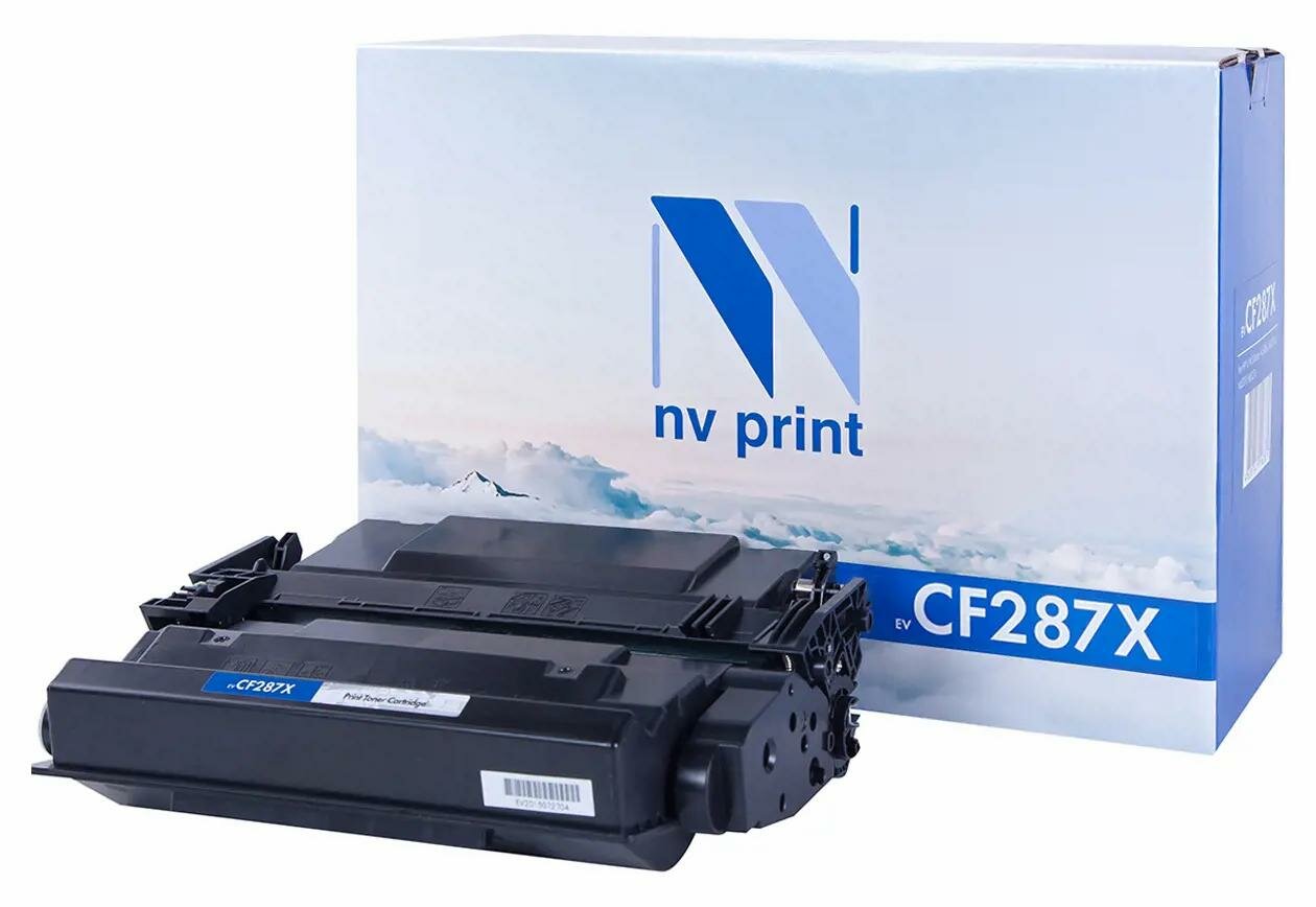 Картридж лазерный NV-Print NV-CF287X, черный