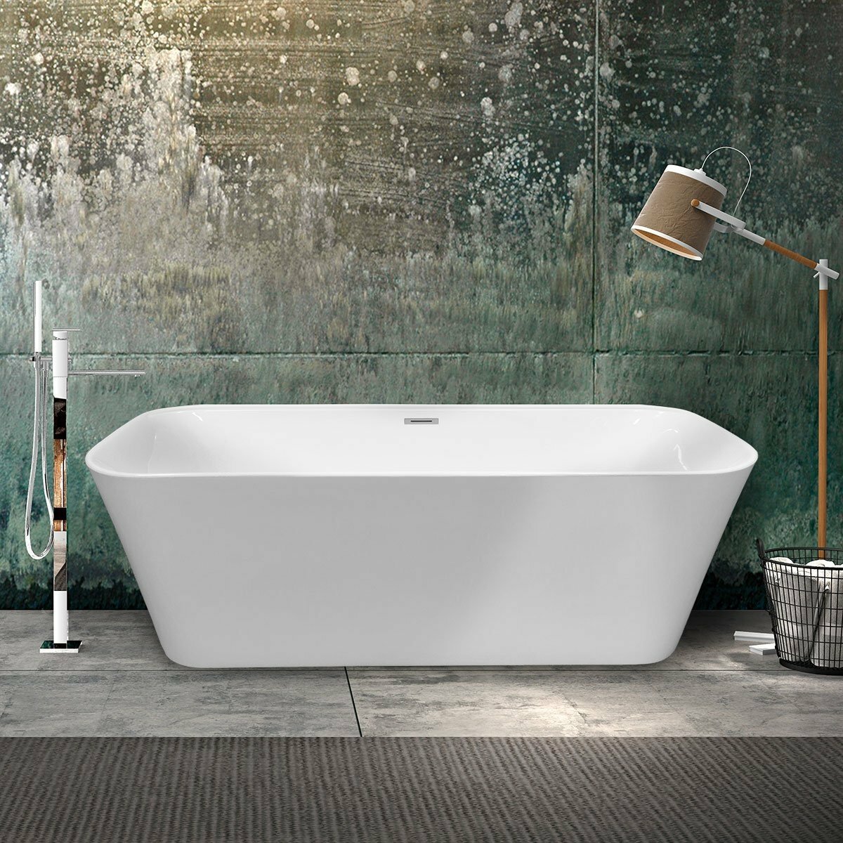 Ванна акриловая Vincea VBT-401 170x80 белая