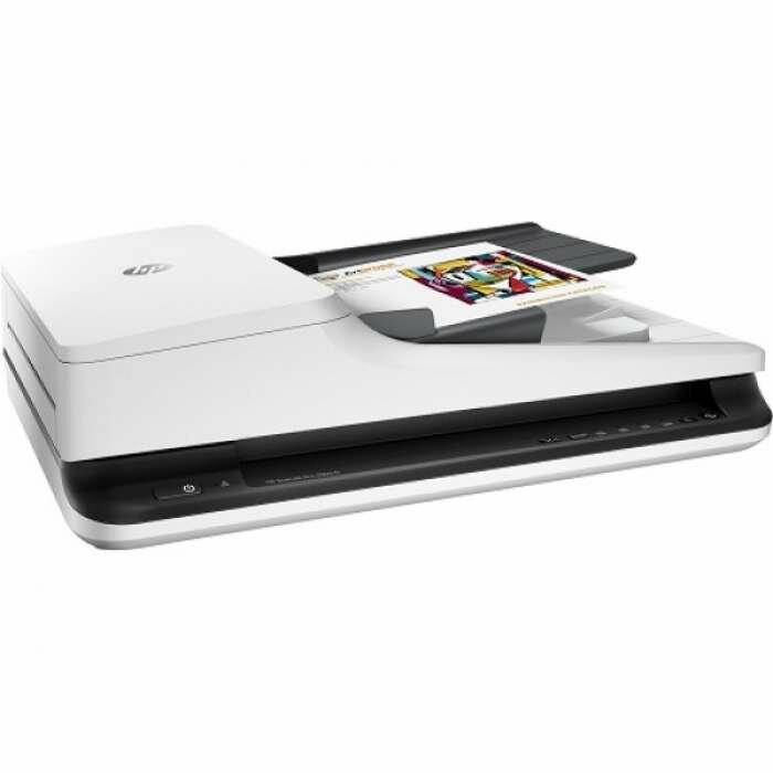  HP ScanJet Pro 2500 f1 (CIS, A4, 1200dpi, 24bit, USB 2.0, ADF 50 sheets, Duplex, 20 ppm/40 ipm, replace SJ 5590 (L1910A))