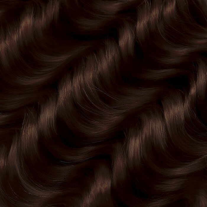 Голливуд Афролоконы, 60 см, 270 гр, цвет шоколадный/тёмный шоколад HKB4/33А (Катрин) - фотография № 3