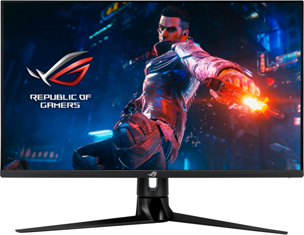 Монитор Asus 31.5"(2560x1440) Asus ROG Swift PG329Q 90LM06L0-B01170/матрица IPS Матовая /Встроенные колонки Регулировка высоты