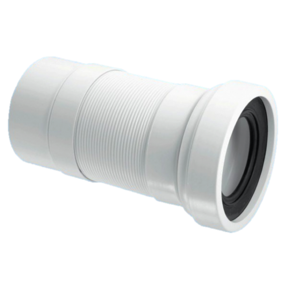 фото Слив для унитаза АНИ К928 армированный (для чугунных труб)