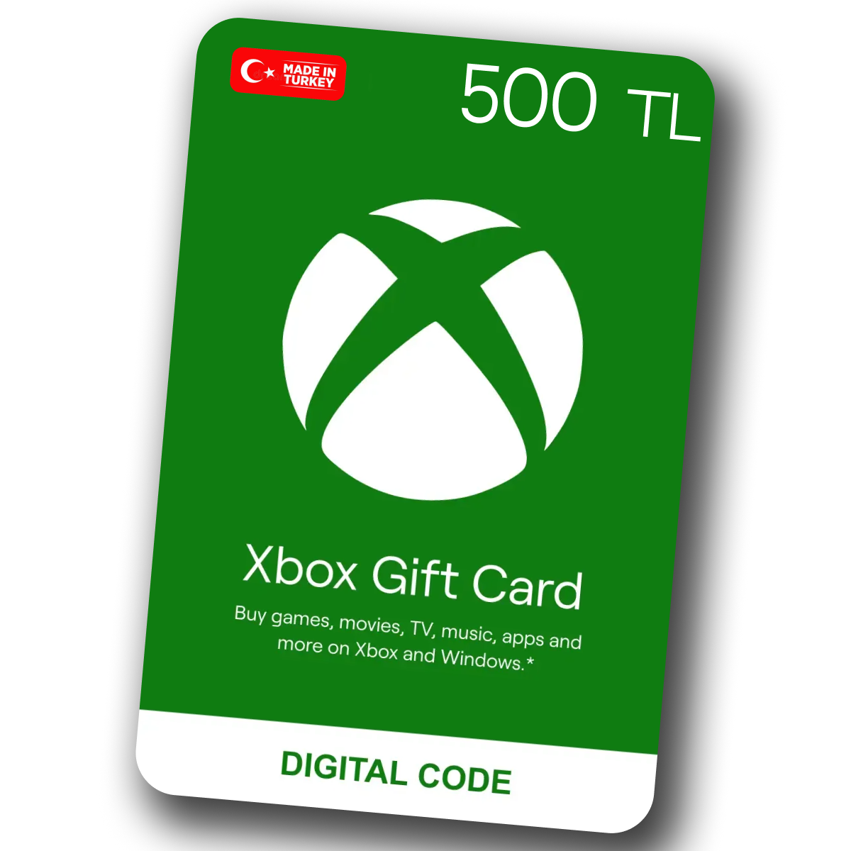 Цифровая подарочная карта Xbox Store (25 TL Турция) / Пополнение кошелька / Xbox Gift Card