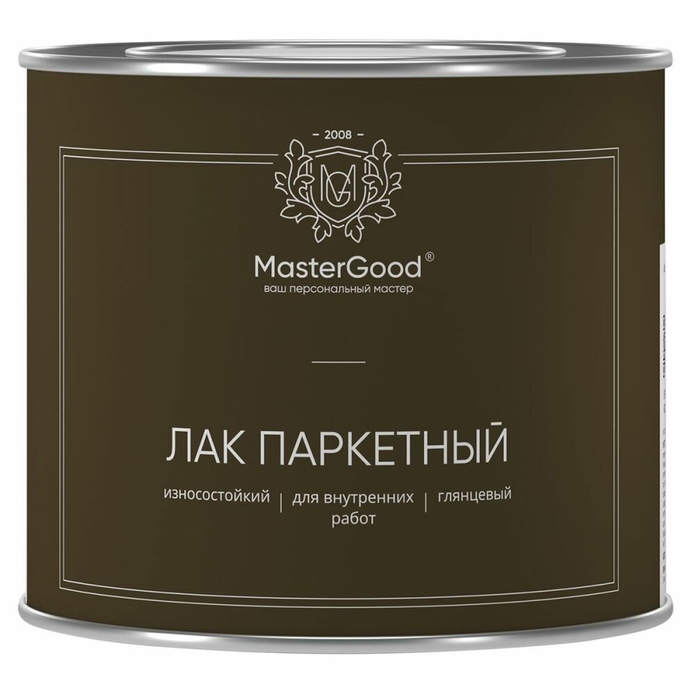 Лак Паркетный ПФ-231 Master Good 0.75л Глянцевый Алкидный / Мастер Гуд.