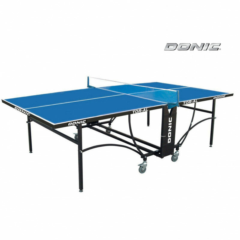 Теннисные столы DONIC Всепогодный теннисный стол DONIC TORNADO -AL - OUTDOOR (синий)