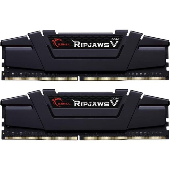 Оперативная память G.skill DDR4 64Gb (2x32Gb) 3600MHz pc-28800 Ripjaws V CLASSIC BLACK (F4-3600C18D-64GVK)