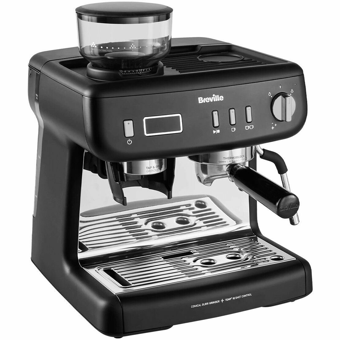 Автоматическая кофемашина Breville Barista Max+, чёрная - фотография № 3