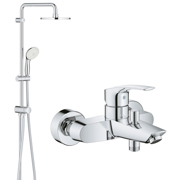 Душевая система со смесителем для ванны Grohe Eurosmart New 2738933300