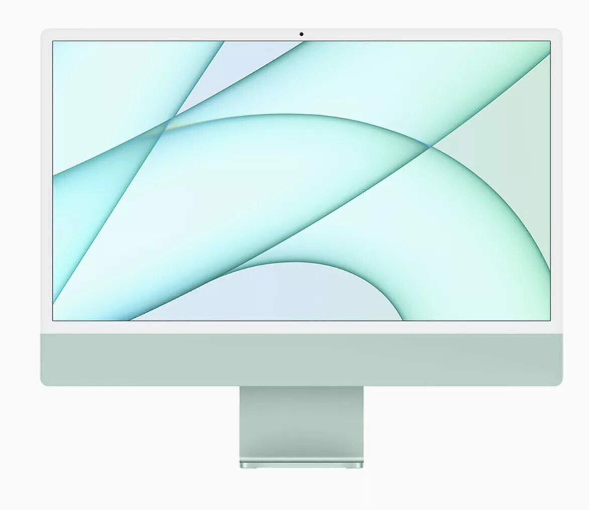 23.5"  Apple iMac 24" 2021 . MJV83B/A, 4480x2520, Apple M1 2.064 , RAM 8 , SSD 256 , Apple M1 7-Core, MacOS, 