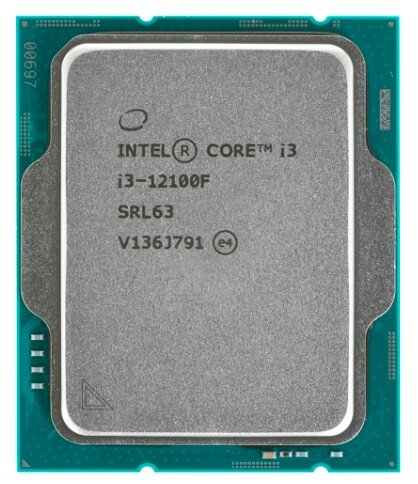 Intel CPU Core i3-12100F Alder Lake OEM