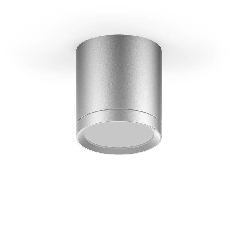 фото Gauss Светильник Overhead накл цил 6W 400lm 3000K 170-240V IP20 68*75мм хром сатин с расс LED